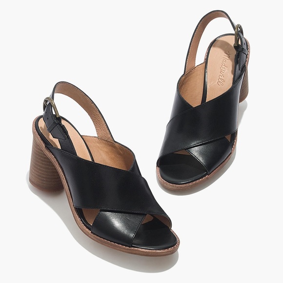 Madewell Shoes - Madewell The Ruthie Crisscross Sandal in Leather 8.5